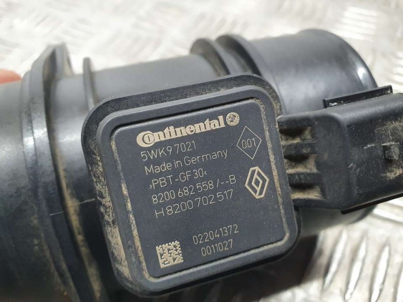 Recambio de caudalimetro para renault scenic iii dynamique referencia OEM IAM 8200682558 5WK97021 CONTINENTAL