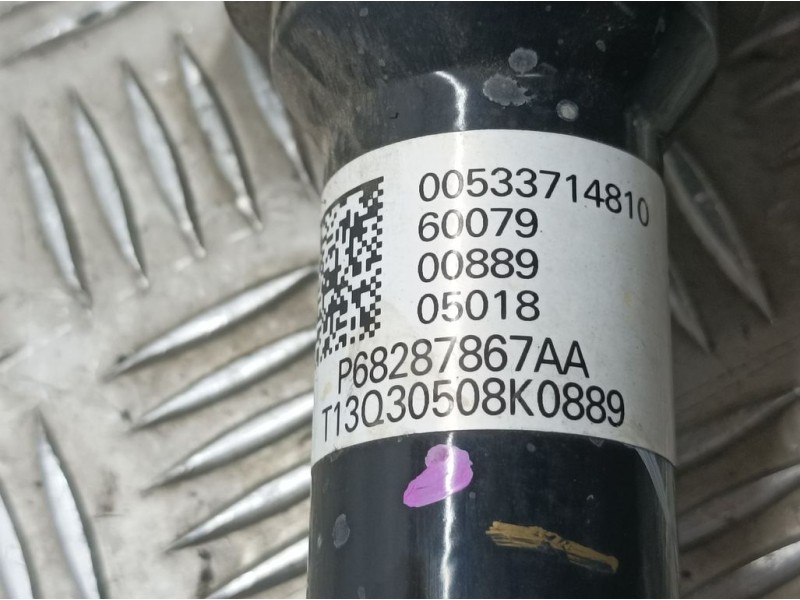 Recambio de transmision delantera derecha para jeep compass ii sport 4x2 referencia OEM IAM P68287867SS  