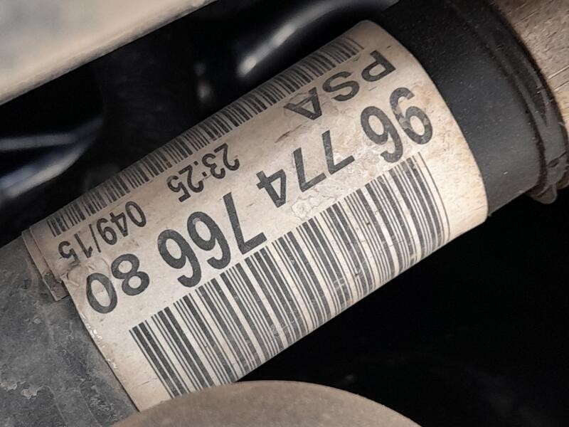 Recambio de transmision delantera derecha para citroën c4 cactus 1.2 vti 82 referencia OEM IAM 9677476680  