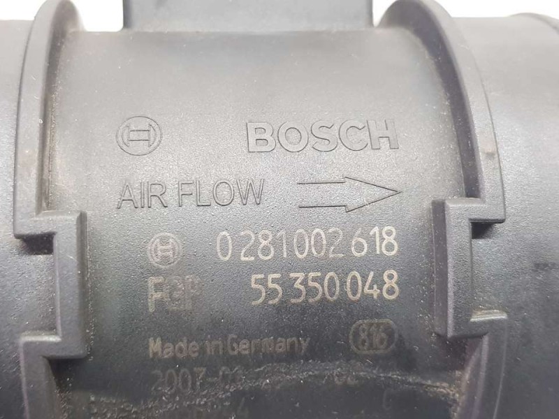 Recambio de caudalimetro para fiat sedici (189) 1.9 8v multijet dynamic referencia OEM IAM 55350048 0281002618 BOSCH