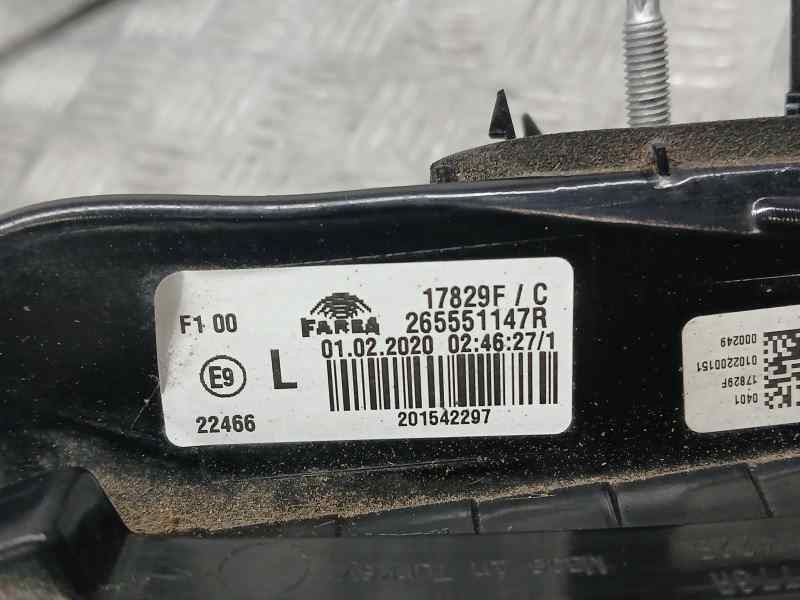 Recambio de piloto trasero izquierdo para renault clio v edition one referencia OEM IAM 265551147R  INTERIOR