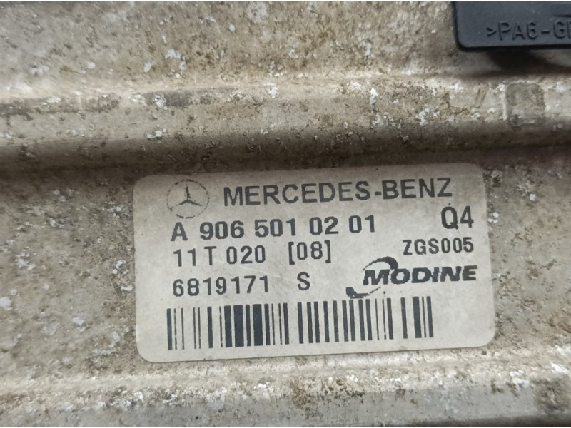 Recambio de intercooler para volkswagen crafter caja cerrada caja cerrada 35, batalla mediana referencia OEM IAM A9065010201 681