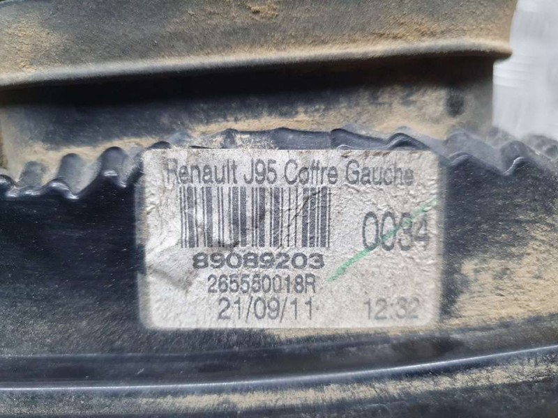 Recambio de piloto trasero izquierdo para renault scenic iii dynamique referencia OEM IAM 265550018R 89089203 INTERIOR