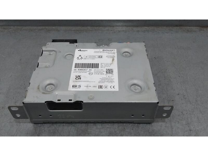 Recambio de sistema audio / radio para citroën c4 1.2 12v e-thp pure tech referencia OEM IAM 9849600780  Continental