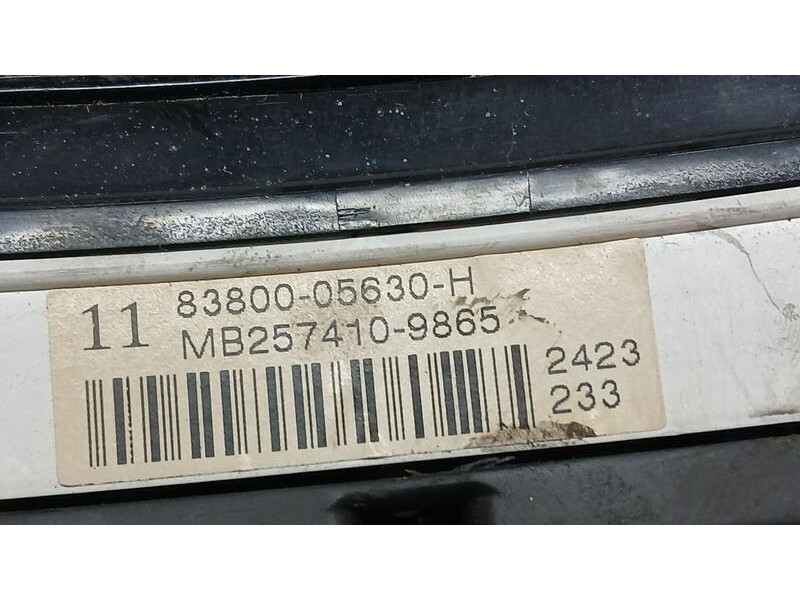 Recambio de cuadro instrumentos para toyota avensis wagon (t25) 2.0 d4-d sol referencia OEM IAM 8380005630H  2574109865