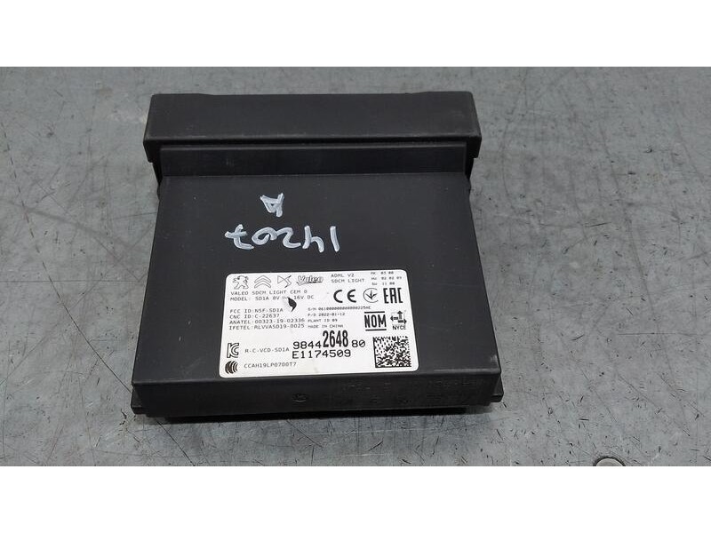 Recambio de modulo electronico para citroën c4 1.2 12v e-thp pure tech referencia OEM IAM 9844264880 e1174509 Valeo