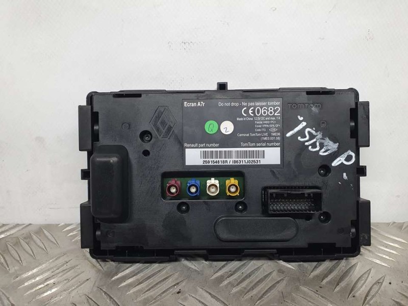 Recambio de sistema navegacion gps para renault scenic iii dynamique referencia OEM IAM 259154618R IB6311J02531 