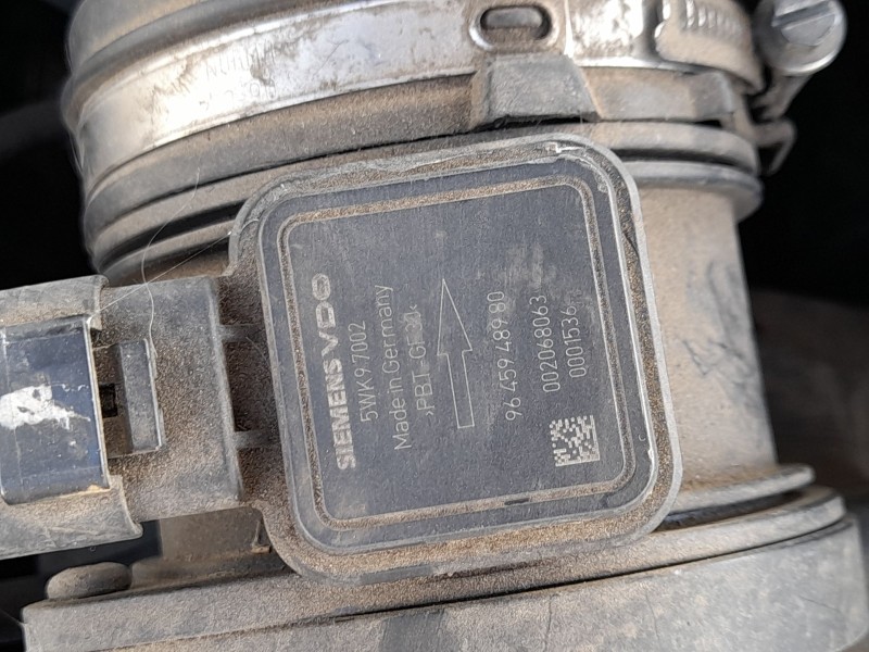 Recambio de caudalimetro para peugeot 407 (6d_) 2.0 hdi 135 (6drhrh, 6drhre, 6drhrg, 6drhrj) referencia OEM IAM 9645948980 SIEME