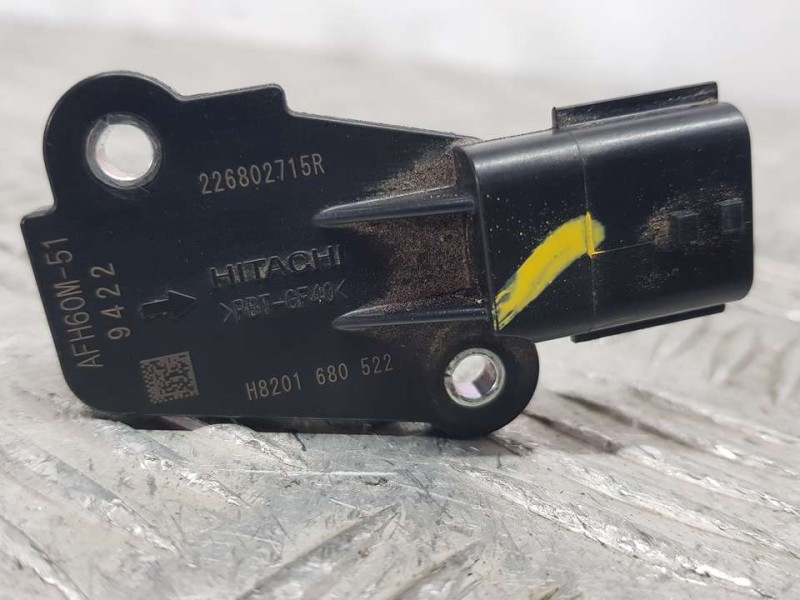 Recambio de caudalimetro para dacia sandero stepway comfort referencia OEM IAM 226802715R AFH60M51 HITACHI