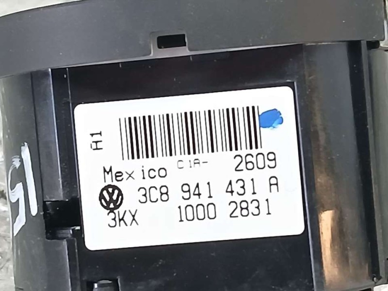 Recambio de mando luces para volkswagen scirocco (137) 2.0 tdi (103kw) referencia OEM IAM 3C8941431A 10002831 
