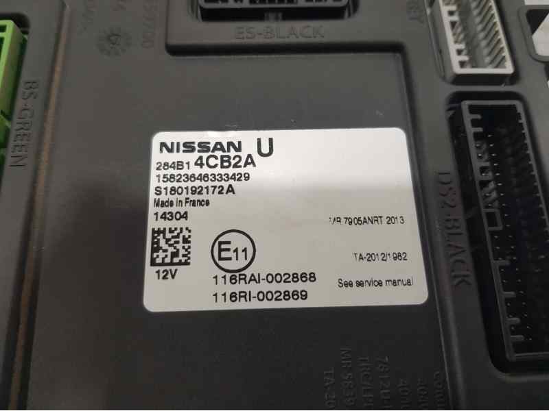 Recambio de modulo electronico para nissan qashqai (j11) acenta referencia OEM IAM 284B14CB2A  