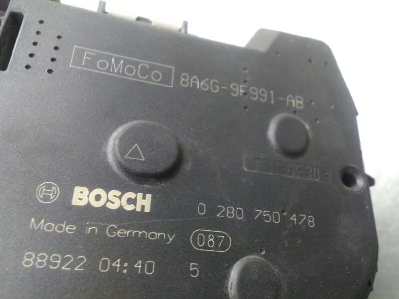 Recambio de caja mariposa para ford fiesta berlina (dx) 1.6 16v cat referencia OEM IAM 8A6G9F991AB 0280750478 BOSCH