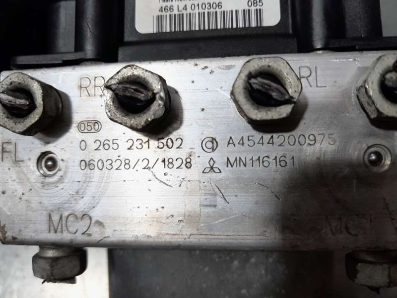 Recambio de abs para mitsubishi colt berlina 3 (cz) 1.5 di-d inform referencia OEM IAM 4544200975 0265231502 