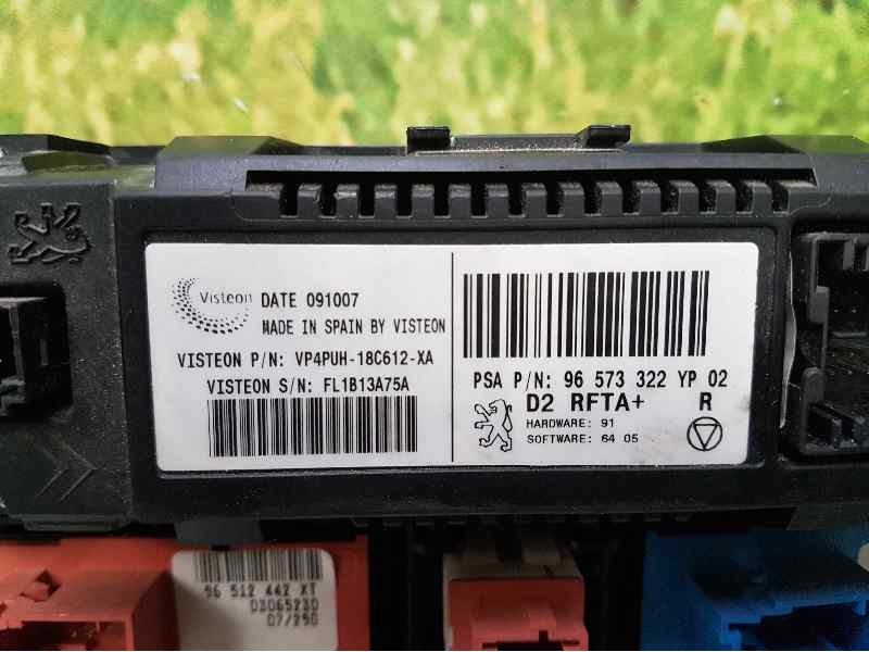 Recambio de mando climatizador para peugeot 407 st confort referencia OEM IAM 96573322YP  VISTEON