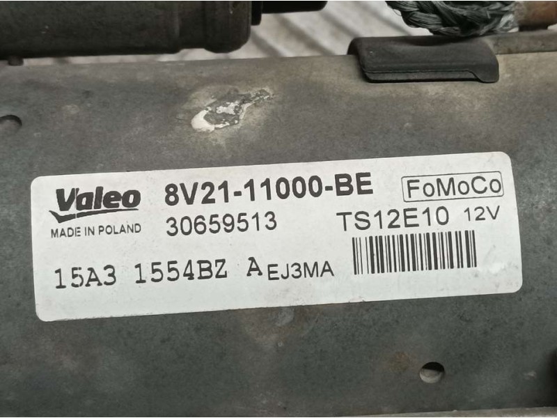 Recambio de motor arranque para ford fiesta (ccn) trend referencia OEM IAM 8V211100BE TS12E10 VALEO