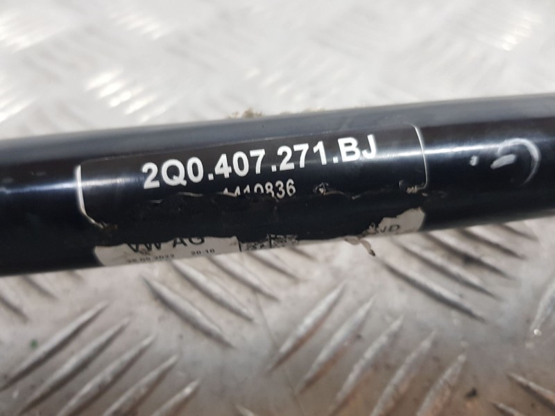 Recambio de transmision delantera izquierda para seat ibiza v (kj1, kjg) 1.0 mpi referencia OEM IAM 2Q0407271DP  