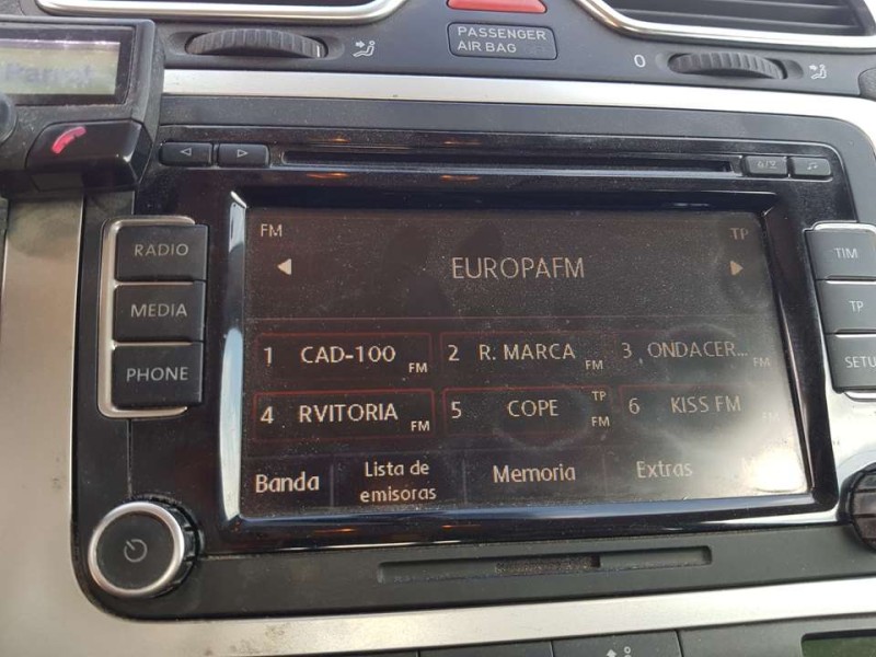 Recambio de sistema navegacion gps para volkswagen scirocco (137) 2.0 tdi (103kw) referencia OEM IAM 3C8057195 7647239360 BLAUPU