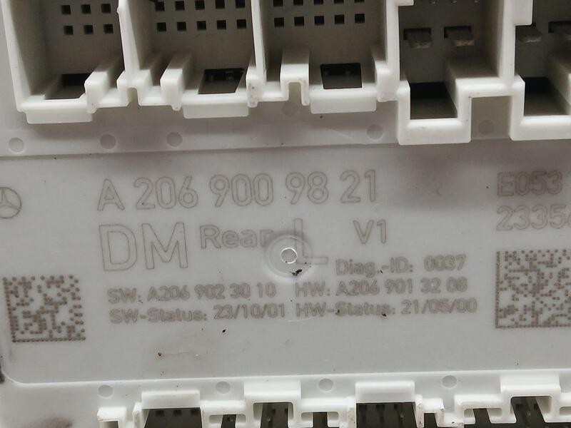 Recambio de modulo electronico para mercedes-benz clase c (w206) c 300 de (206.208) referencia OEM IAM A2069009821  A2069023010
