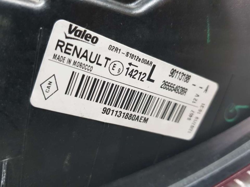 Recambio de piloto trasero izquierdo para dacia sandero stepway comfort referencia OEM IAM 265554938R 90113188 