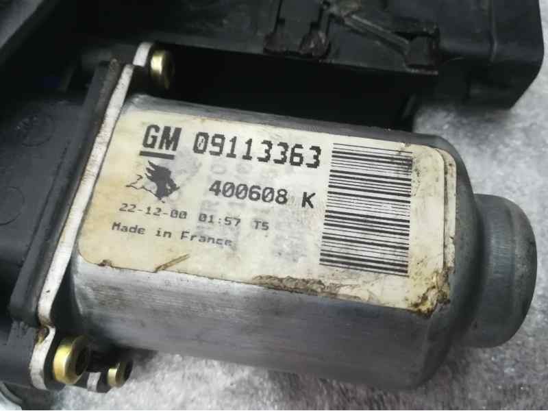 Recambio de elevalunas delantero izquierdo para opel corsa c club referencia OEM IAM 09113363 400608K 6 PINS