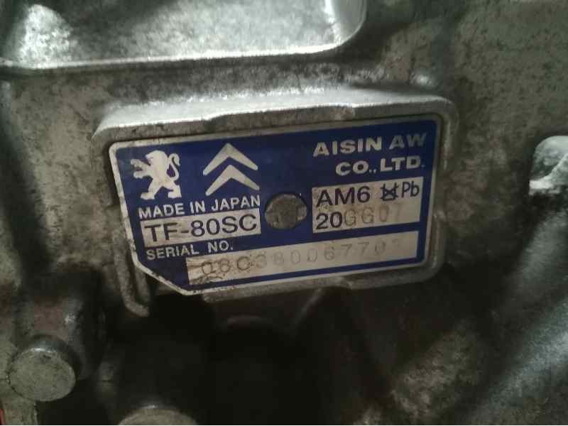 Recambio de caja cambios para citroën c6 exclusive referencia OEM IAM 20GG07 06C3380067706 AUTOMATICA