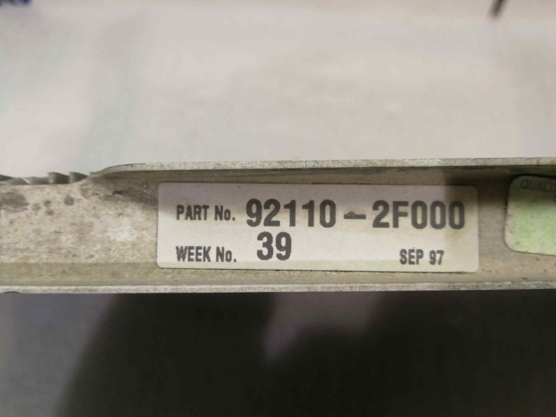 Recambio de condensador / radiador aire acondicionado para nissan primera berlina (p11) gx referencia OEM IAM 921102F000  