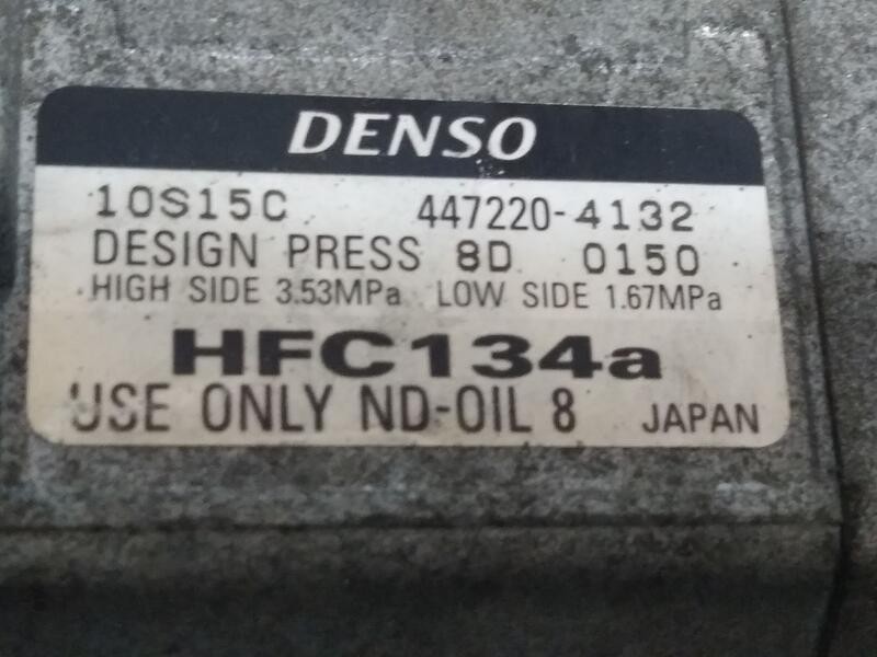 Recambio de compresor aire acondicionado para mitsubishi space wagon (n80/n90) cool referencia OEM IAM MR568042 denso 4472204132