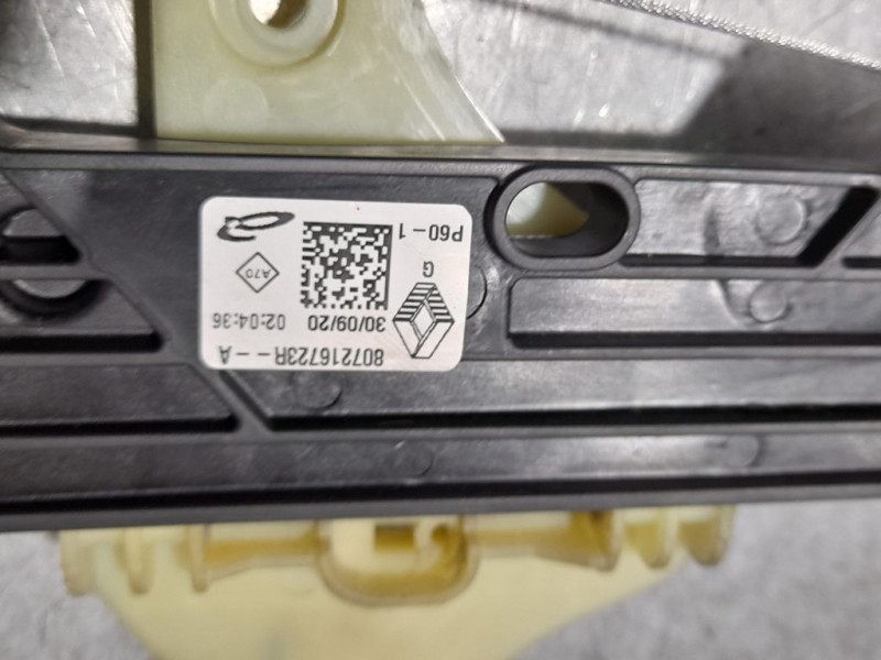 Recambio de elevalunas delantero izquierdo para renault clio v business referencia OEM IAM 807216723R  ELECTRICO 6 PINES