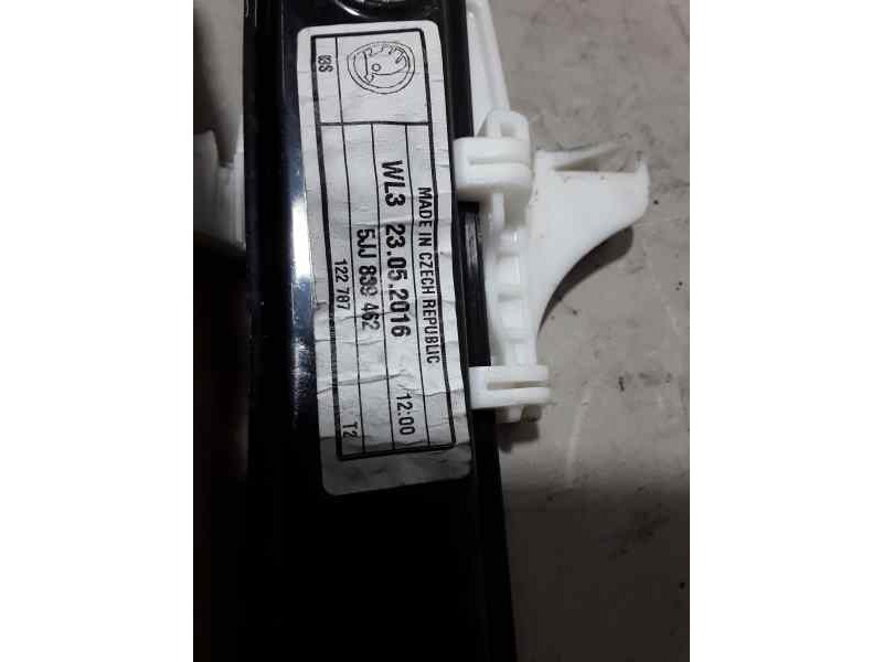 Recambio de elevalunas trasero derecho para skoda rapid ambition referencia OEM IAM 5JJ839462  ELECTRICO