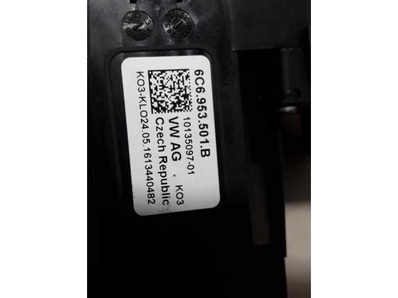 Recambio de mando luces y limpia para skoda rapid ambition referencia OEM IAM 6C6953501B 1013509701 