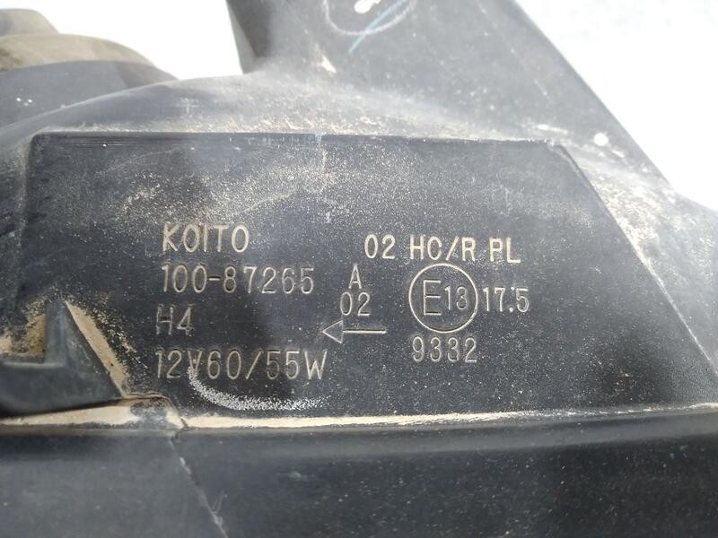 Recambio de faro derecho para mitsubishi space wagon (n80/n90) cool referencia OEM IAM MR566272 10087265 koito PULIR