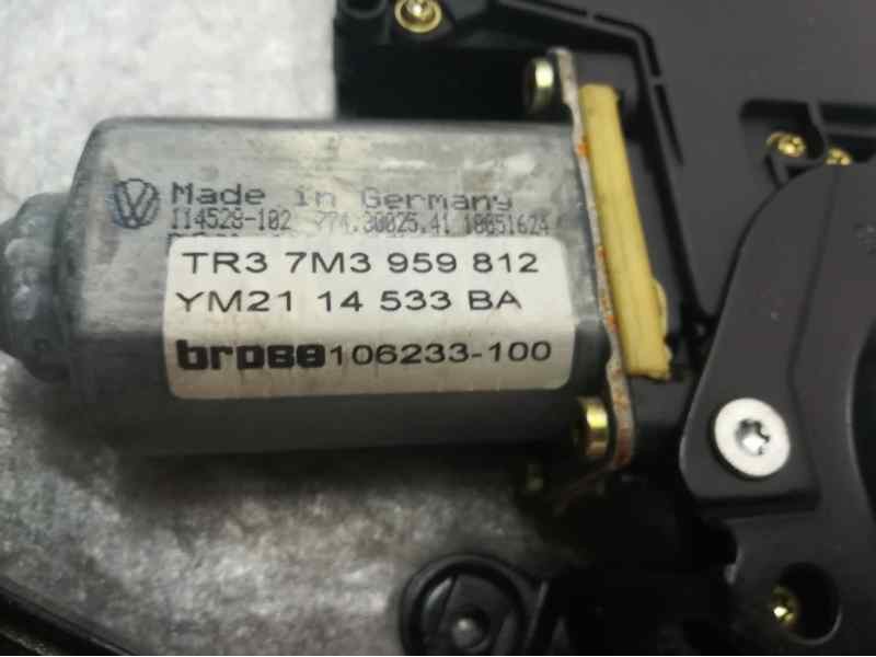 Recambio de elevalunas trasero derecho para seat alhambra (7v9) referencia OEM IAM TR37M3959812 15 PINS YM2114533BA