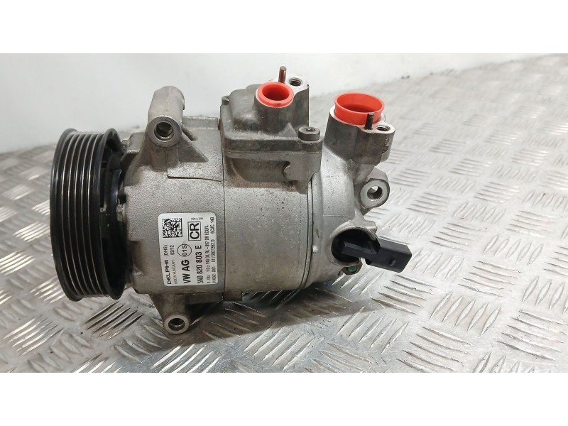 Recambio de compresor aire acondicionado para seat leon (1p1) 1.6 tdi referencia OEM IAM 5N0820803E DELPHI 01140562
