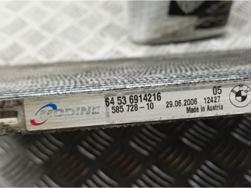 Recambio de condensador / radiador aire acondicionado para bmw x5 (e53) 3.0d referencia OEM IAM 64536914216 58572810 MODINE
