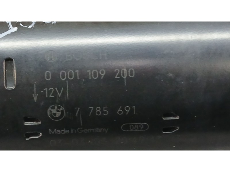 Recambio de motor arranque para bmw 5 (e39) 525 d referencia OEM IAM 12417785691 BOSCH 0001109200