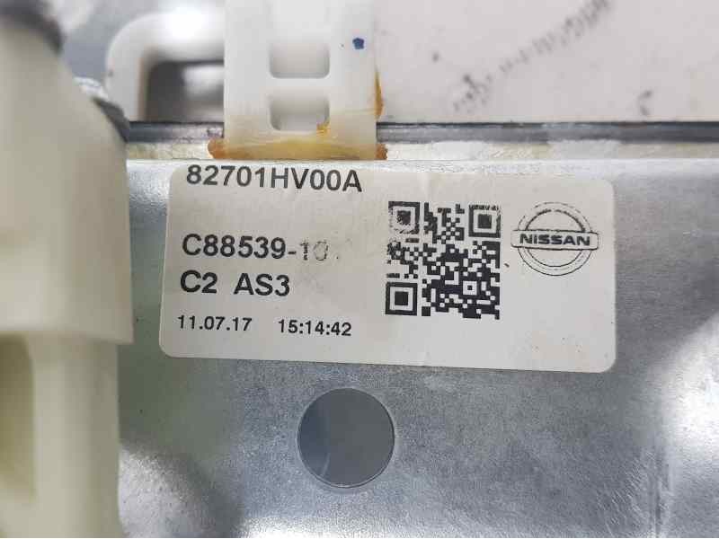 Recambio de elevalunas trasero izquierdo para nissan qashqai (j11) visia referencia OEM IAM 82701HV00A C8853910 ELECTRICO 6 PINS