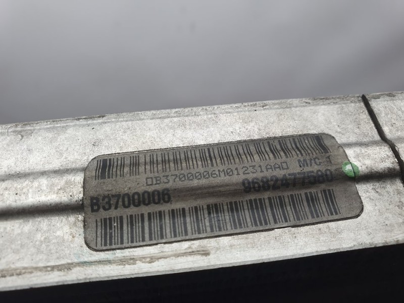Recambio de radiador agua para peugeot 3008 premium referencia OEM IAM 9682477580 B3700006 