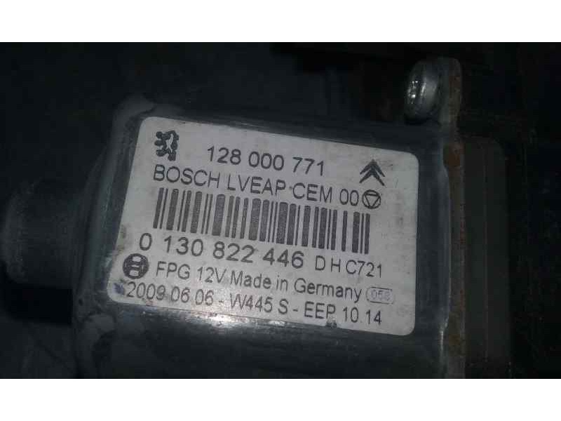 Recambio de elevalunas trasero derecho para citroën c5 berlina millenium referencia OEM IAM 128000771 6 PINS ELECTRICO