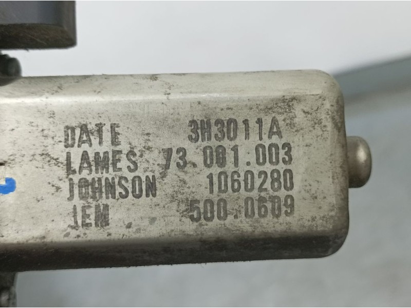 Recambio de elevalunas delantero derecho para citroën jumper caja cerrada (06.2006 =>) 30 l1h1 hdi 120 referencia OEM IAM 730010