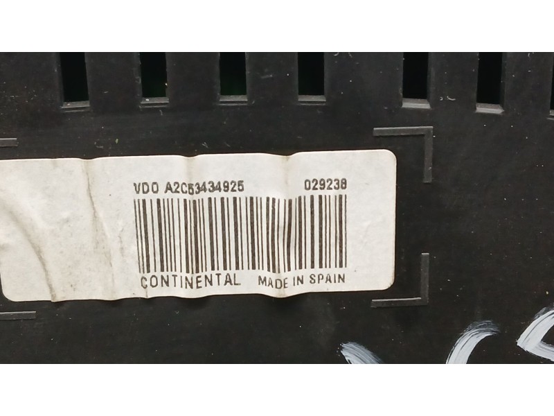 Recambio de cuadro instrumentos para seat leon (1p1) 1.6 tdi referencia OEM IAM 1P0920853D VDO A2C53434925
