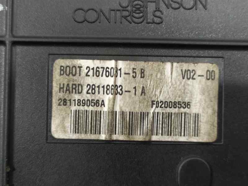 Recambio de caja reles / fusibles para citroën c5 berlina attraction referencia OEM IAM 9663510580  