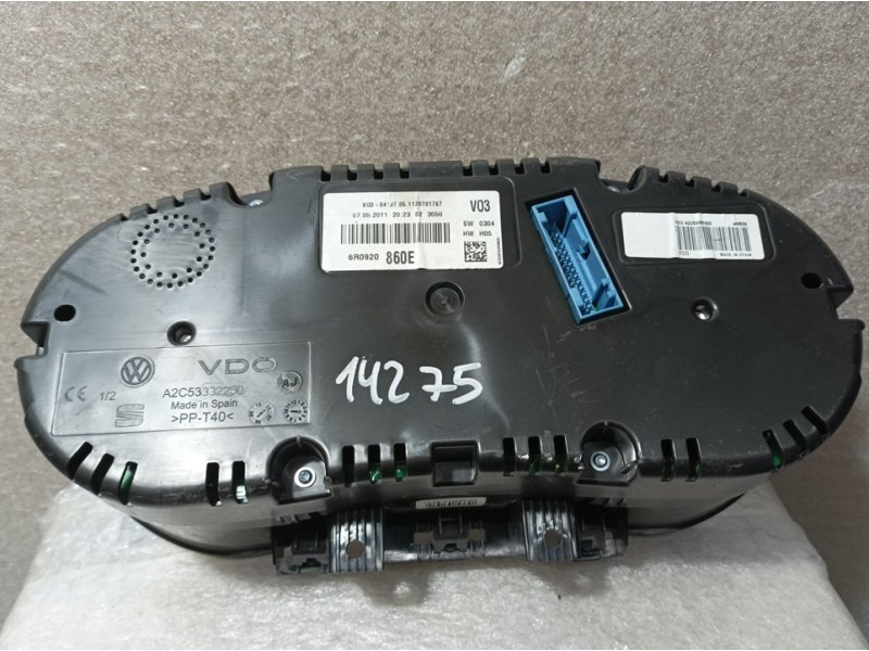 Recambio de cuadro instrumentos para volkswagen polo (6r1) advance referencia OEM IAM 6R0920860E 1120701767 VDO