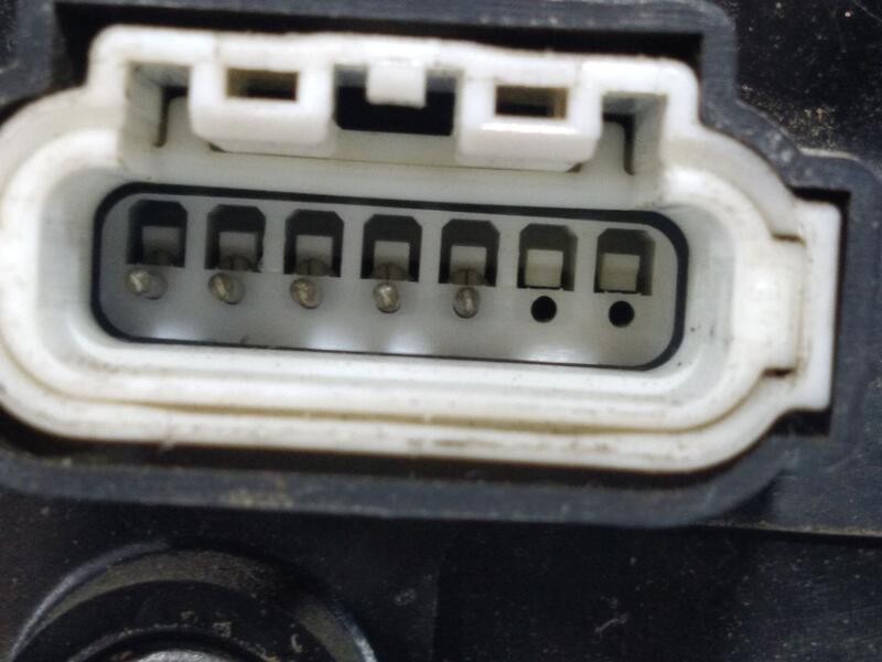 Recambio de retrovisor izquierdo para mitsubishi space wagon (n80/n90) cool referencia OEM IAM MR511629 1 clavija:5 pins ELECTRI