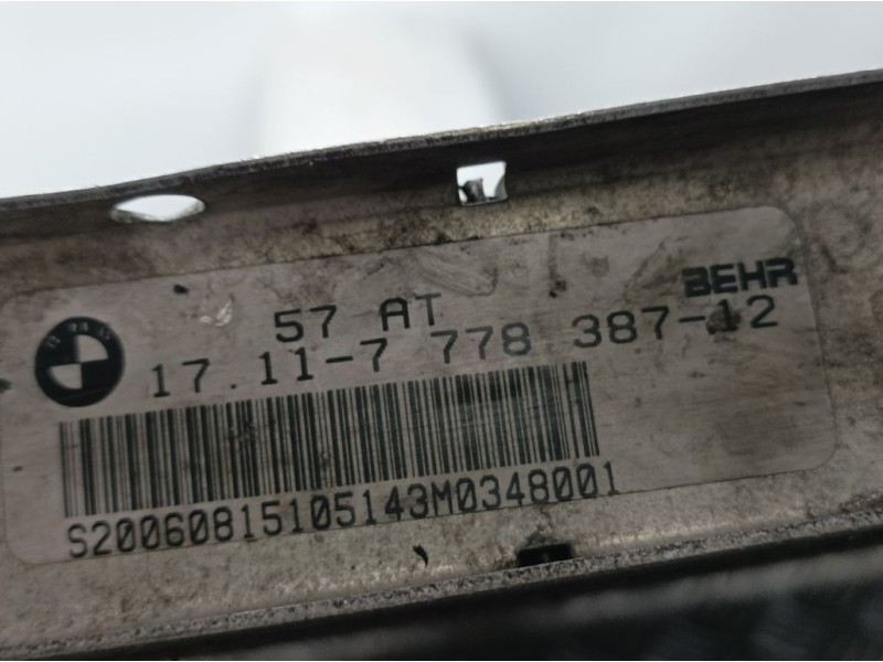 Recambio de radiador agua para bmw x5 (e53) 3.0d referencia OEM IAM 77838712  BEHR