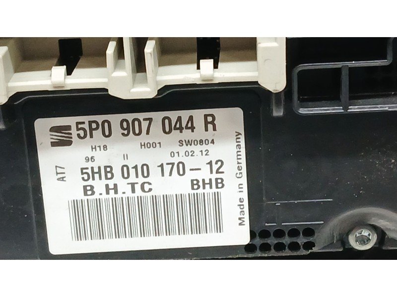 Recambio de mando climatizador para seat leon (1p1) 1.6 tdi referencia OEM IAM 5P0907044R  5HB010170