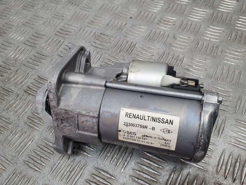 Recambio de motor arranque para mercedes-benz citan (w415) furgon 108/109/111 cdi referencia OEM IAM 233003759R 0001170674 SEG