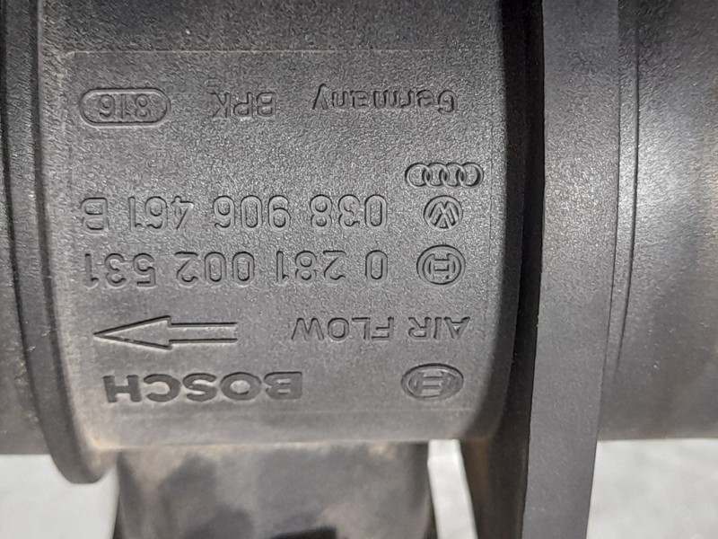 Recambio de caudalimetro para seat altea (5p1) stylance / style referencia OEM IAM 038906461B 0281002531 BOSCH