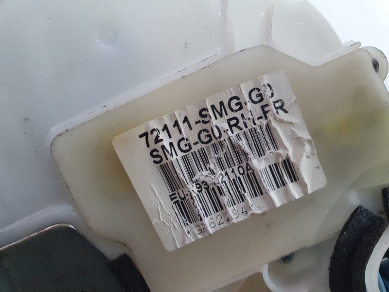 Recambio de cerradura puerta delantera derecha para honda civic berlina 5 (fk) 2.2 i-ctdi comfort referencia OEM IAM 72111SMGG0 