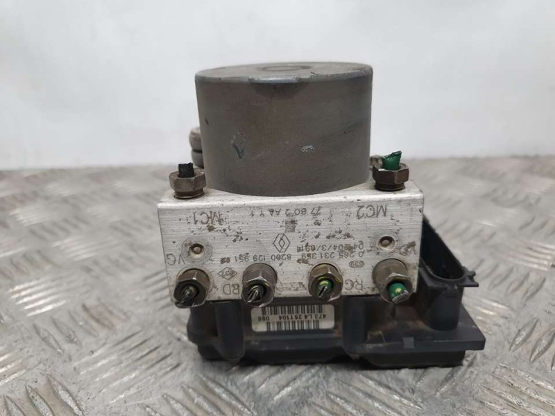 Recambio de abs para renault modus confort dynamique referencia OEM IAM 8200129951 0265231359 BOSCH