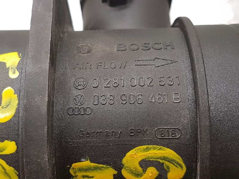 Recambio de caudalimetro para volkswagen golf v berlina (1k1) 1.9 tdi referencia OEM IAM 038906461B 0281002531 BOSCH